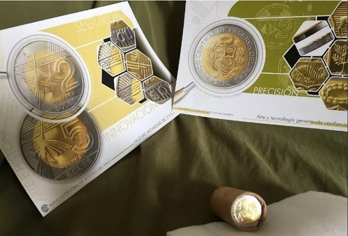 1ra. Moneda D 5 Soles Lineas Nazca Coleccion Completa 2010