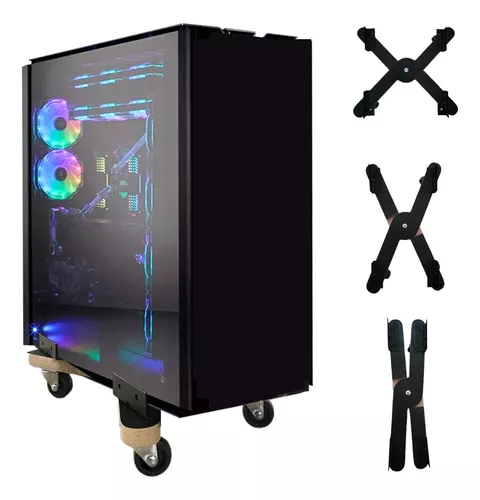 Soporte Base con ruedas para CPU / PC Gamer o Servidores - Regulable 2