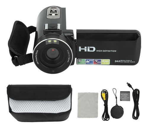 Cámara Grabadora Digital De 3.0 Pulgadas 1080p 24mp 16x Con