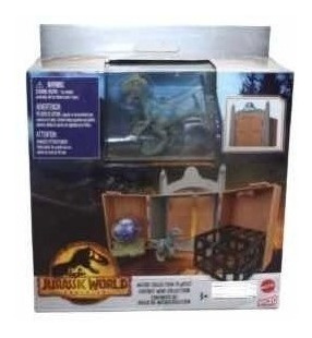 Dinosaurio Velociraptor Blue Conjunto Juego Micro Coleccion