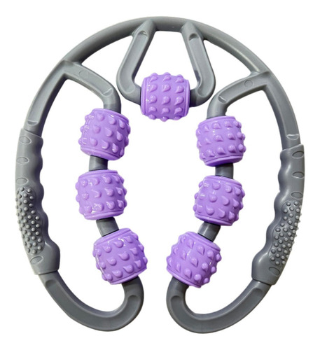 Rodillo Muscular Para Piernas Rodillo De Gris Púrpura