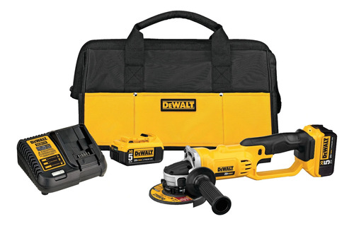 Esmeril Angular Inalámbrico Dewalt 20v Max Dcg412p2 