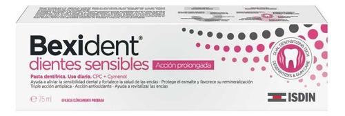 Bexident Dientes Sensibles Pasta Dentifrica X 75 Ml