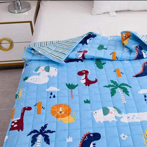 Manta Con Peso Niños Anti Ansiedad 2.3kg 104x152cm 1 Plaza