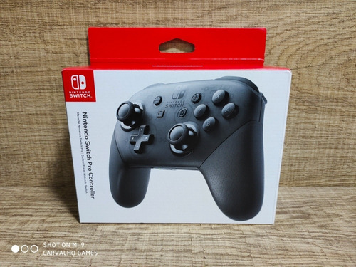 Controle Pro Nintendo Switch Novo - Pro Controller