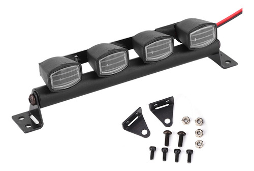 Luces Rc Para Techo De Coche A Escala 1/10, Focos Tipo Barra