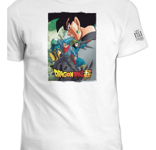 Camisetas Dragon Ball Super Z Super Anime Black Goku Ink