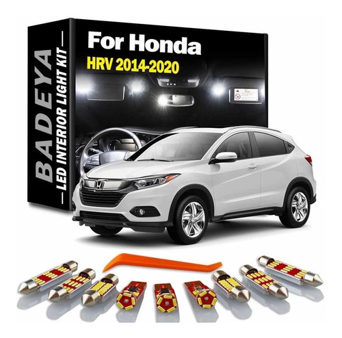 Led Premium Interior Honda Hrv 2016 2022 + Herramienta