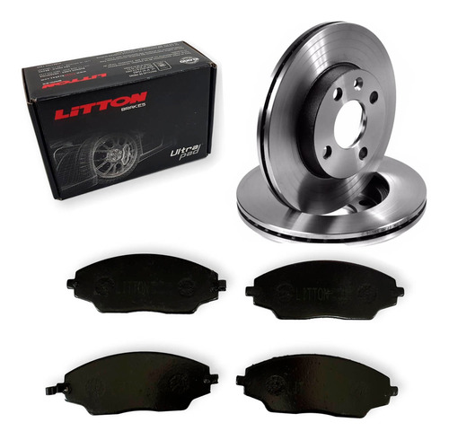 Kit Discos Y Pastillas Chevrolet Sonic 1.6 Delantero (c)