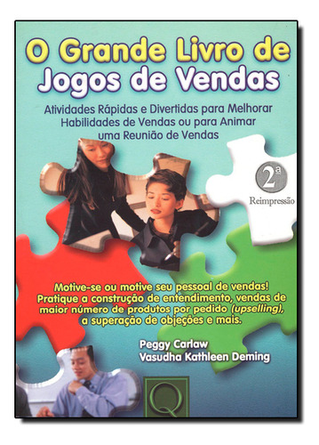 Livro Grande Livro De Jogos De Vendas, O