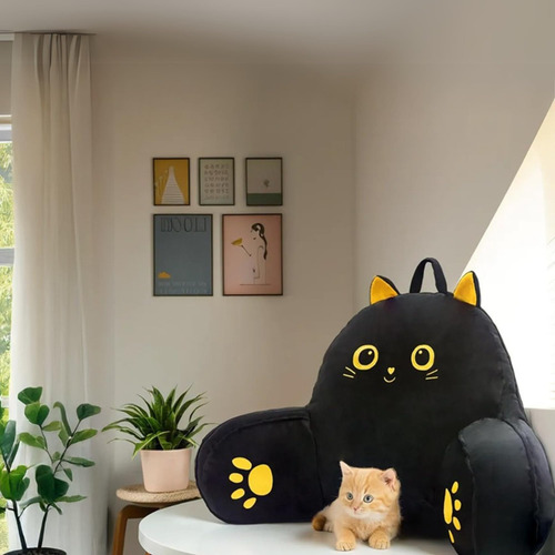 Qcats Almohada De Lectura Con Respaldo Y Soporte Para Brazos
