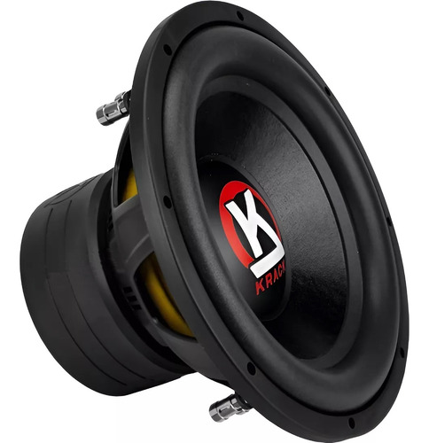 Subwoofer 12puLG Krack Audio Kw-12800xp Triple Iman 4+4 Color Negro