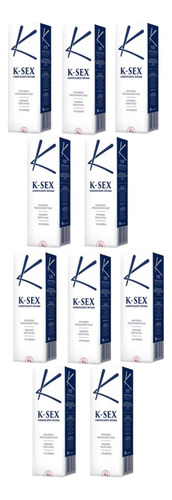 Kit 10 Lubrificante K-sex Natural Gel 50g Cada Uniao Quimica