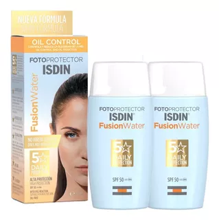 Duo Isdin Fotoprotector Fusion Water Oil Control Spf50 50ml