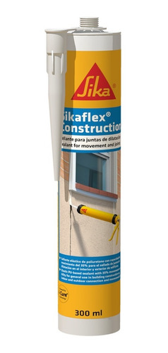 Sikaflex Construction+ Sellador Para Fachadas Gris 300ml