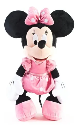 Prohibición intercambiar medios de comunicación Muñeco Peluche Minnie Mouse Grande 80cm Disney Original