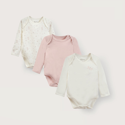 Pack Bodies Bebés Lila 40140 Opaline
