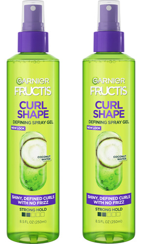 Garnier Gel En Aerosol Para Definir Rizos De Estilo Fructis.