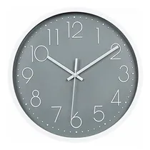 Comprar Reloj De Pared Topkey 12 Reloj Moderno Silencioso Sin Tictac