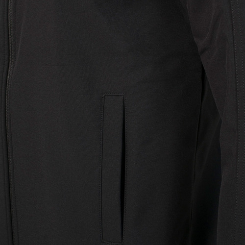 Imagen 3 de 5 de Campera Softshell Negra Club Atletico De San Isidro Casi