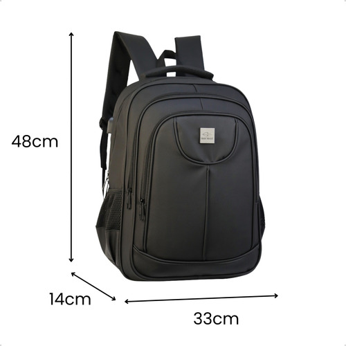 Mochila Mormaii Casual Mor-2482 30l Sm25 Preto