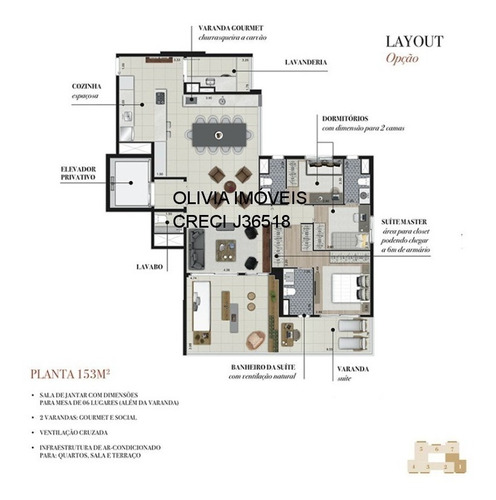 Imagem 24 de 30 de Apartamento Com 153mts, 4 Dormitórios Sendo 2 Suítes, Varanda Gourmet, 2 Vagas Na Vila Leopoldina Em São Paulo - Ap153lehav - 68876085
