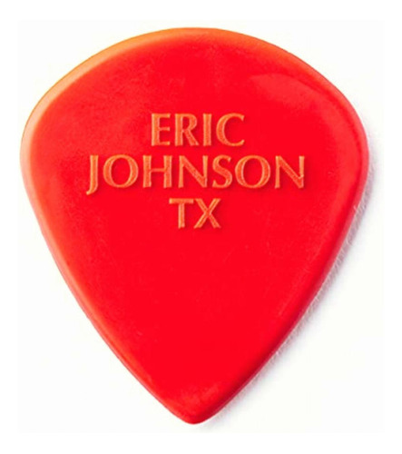 Dunlop 47pej3n Eric Johnson Classic Jazz Iii, Rojo, 1,38 Mm,