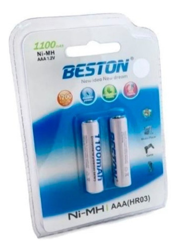 Pilas Beston Aaa 1100 Mah