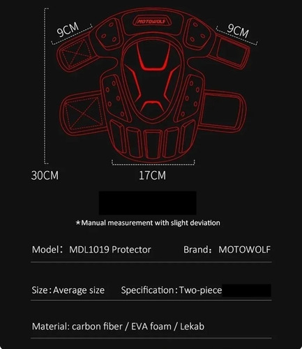 Coderas Protecciones Motociclista