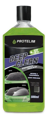 Deep Clean Removedor De Chuva Ácida 500ml - Protelim