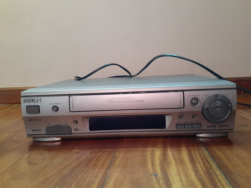 Videcasetera Video Cassette Recorder Marca Philips.