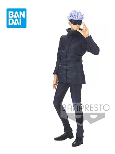 Imagen 2 de 5 de Figura Satoru Gojo Jujutsu Kaisen 20cm - Original Banpresto