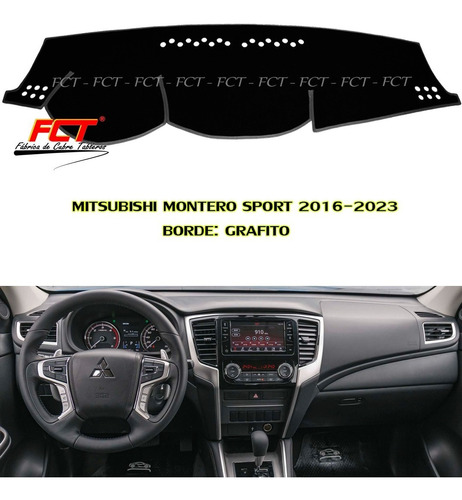 Cubre Tablero Mitsubishi Montero Sport - 2017 2021 2022 2023