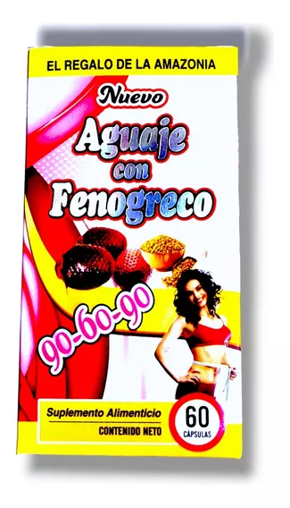 Aguaje Con Fenogreco