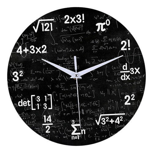 Relojes De Pared Únicos Para La Matemáticas Matemáticas