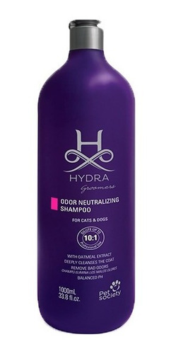 Shampoo Desodorante Perro Gato Hydra Odor Neutralizing 1 L