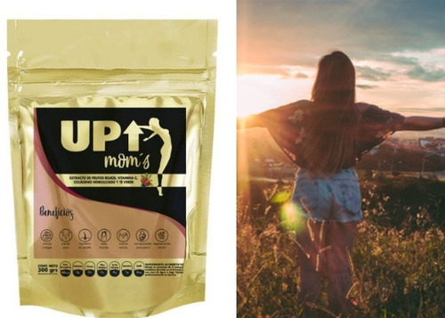 Imagen 2 de 2 de Up Moms Suplemento Natural Regenerante P/ Después Del Parto