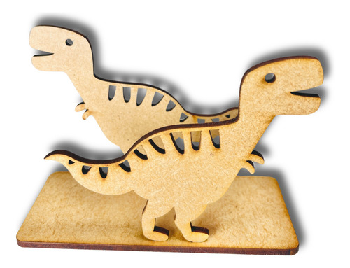 12 Servilleteros T Rex Dinosaurio Tiranosaurio Mdf