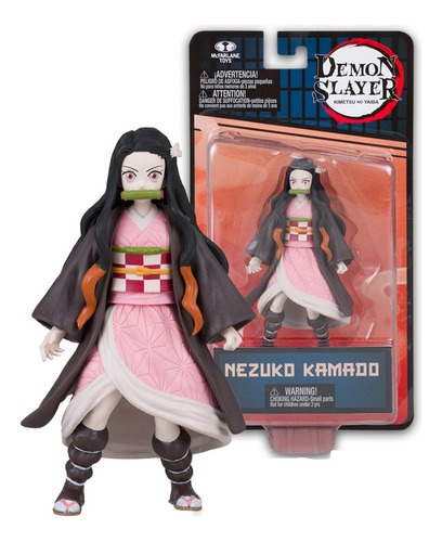 Figura Muñeco Demon Slayer Nezuko Kamado 12cm Mcfarlane 