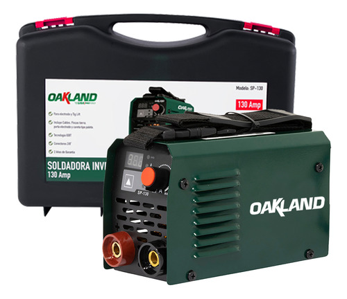 Soldadora inverter Oakland SP-130 60Hz 110V TIG Lift