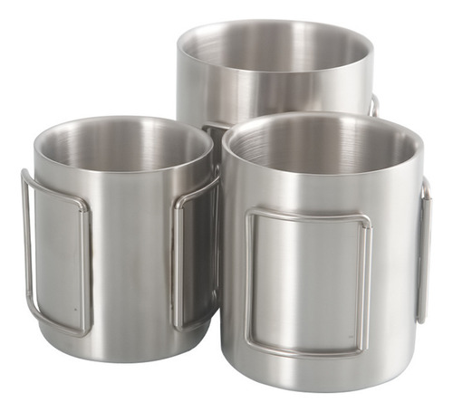 ` Taza De Camping Con Asas Plegables, 200 Ml, 300 Ml, 400 Ml