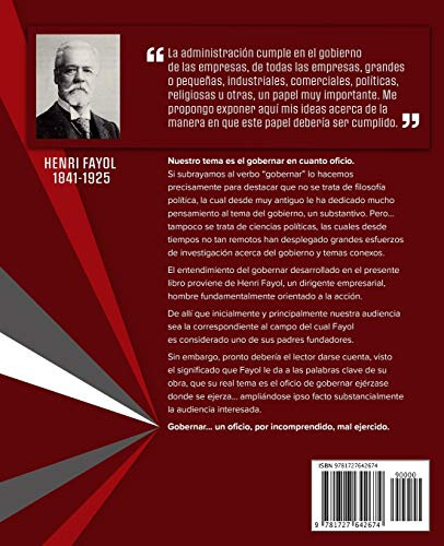 Henri Fayol Y El Oficio De Gobernar: Introducción A Su Apren