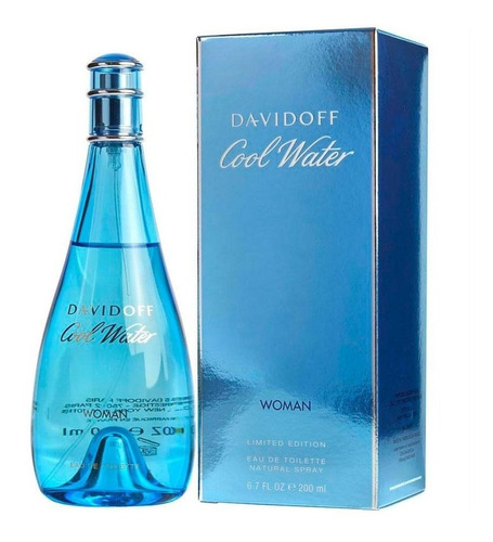 Perfume Cool Water Para Mujer De Davidoff Eau De Toilette