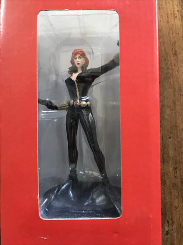 Figura Original Marvel Eaglemoss Viuda Negra Black Widow