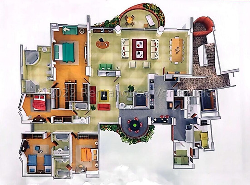 Amplio Apartamento En Venta Mirador De Los Campitos 24-25194