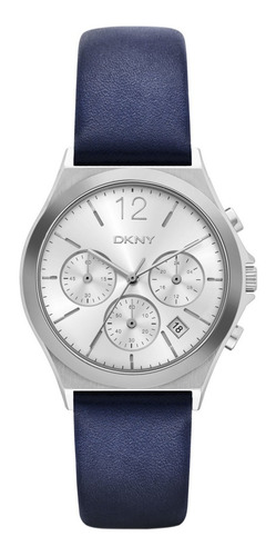 Reloj Dkny Leather Blue Parsons