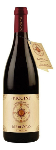 Vinho Italiano Tinto Piccini Memoro Rosso 750ml