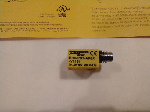 Sensor Turck Bim-pst-ap6x-v1131