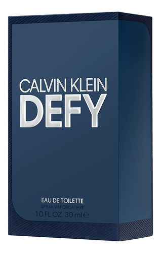 Eau De Toilette Calvin Klein Defy Para Hombre, 1 Onza Oz.