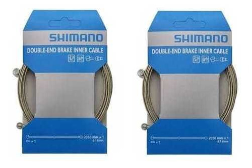 Cables De Freno Shimano X 2 Originales En Blister! 